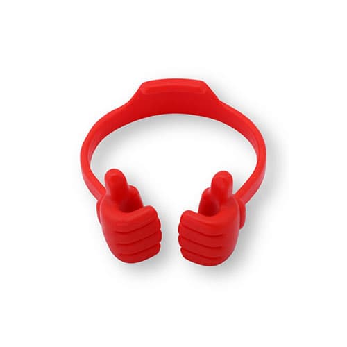Hand shaped mobile holder