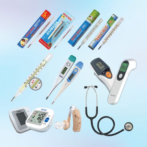 Hicks Thermometer and Medical Equipments
