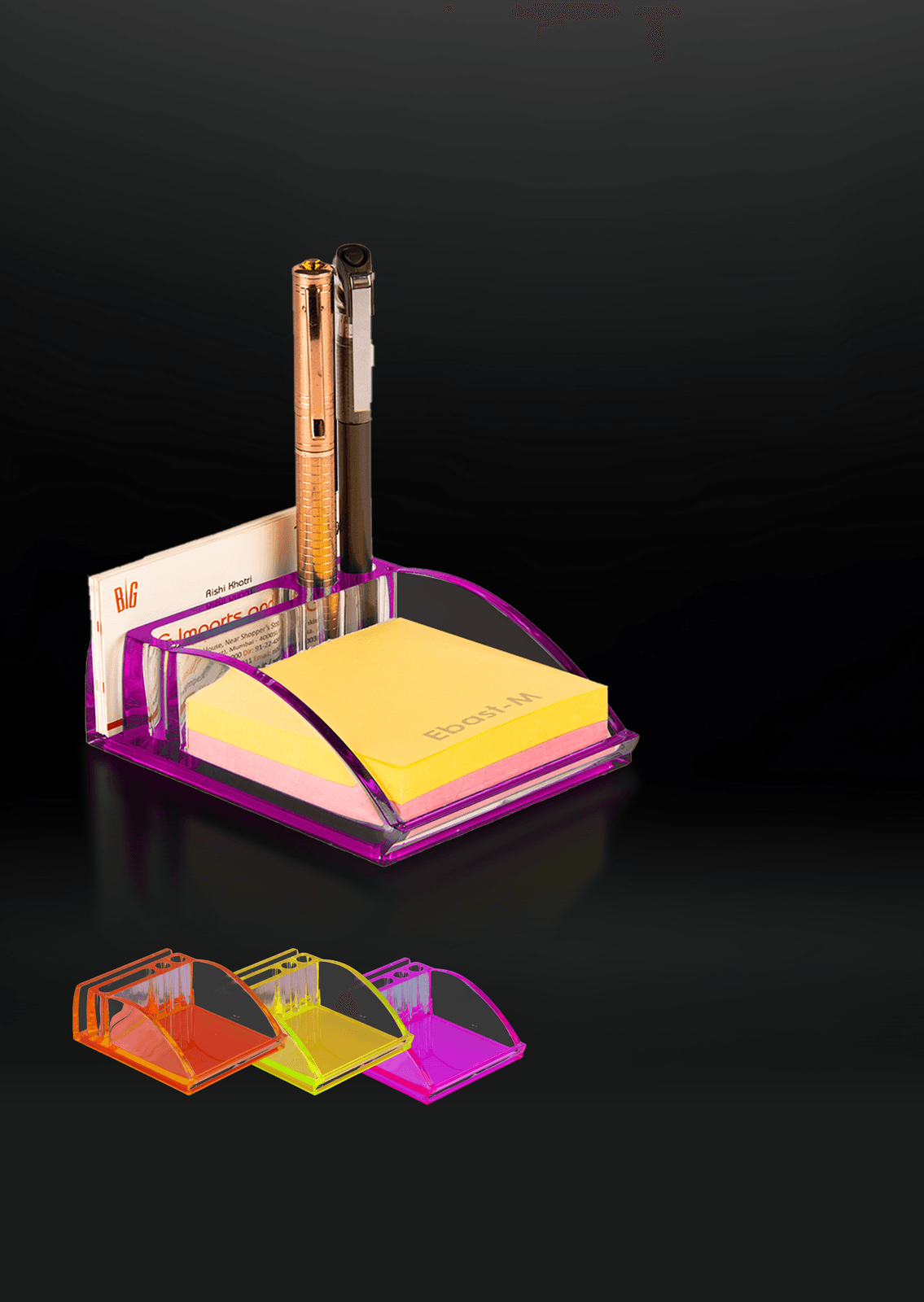 Acrylic Slip & Stationery holder