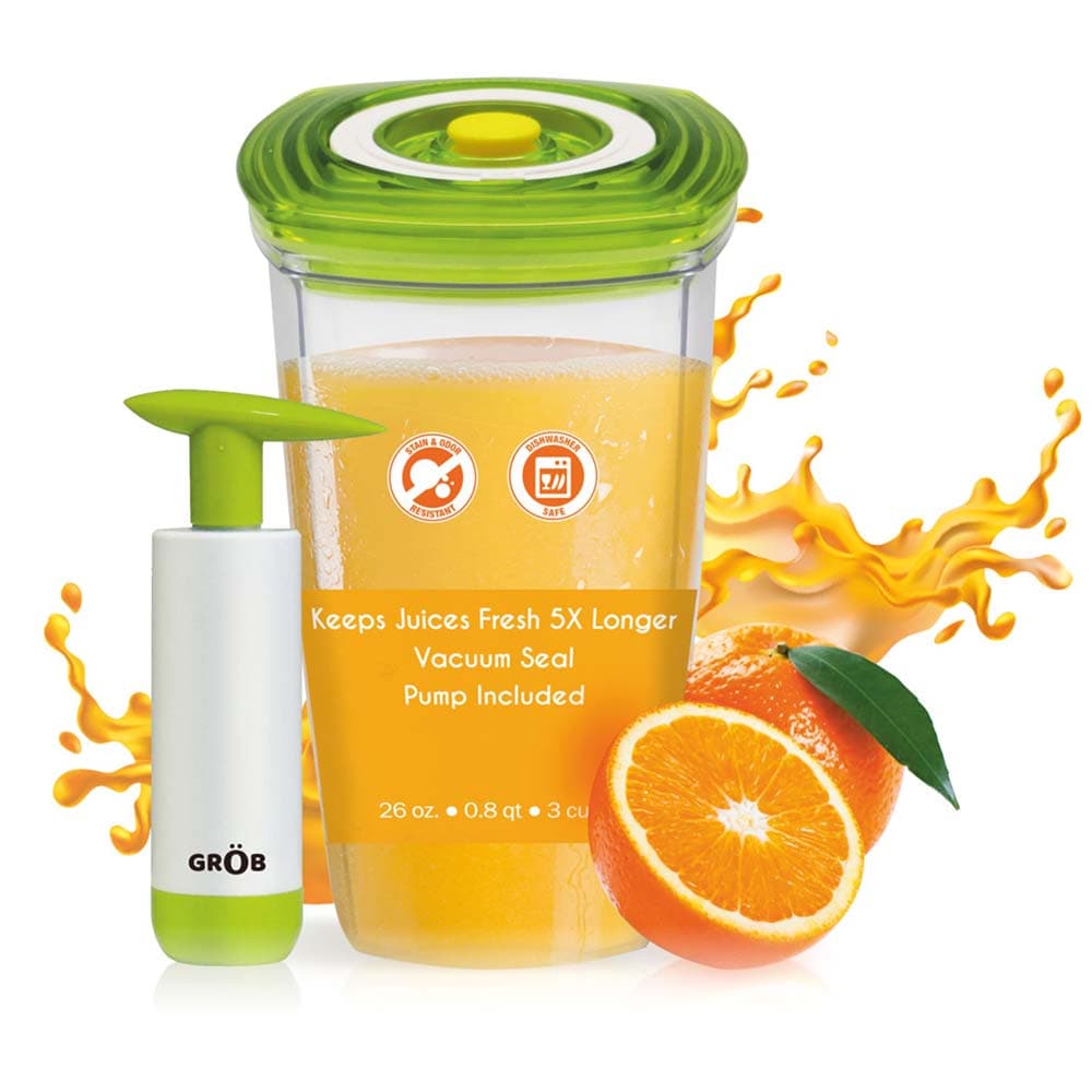 Nutrifresh Juicer Container Set With Manual Pump