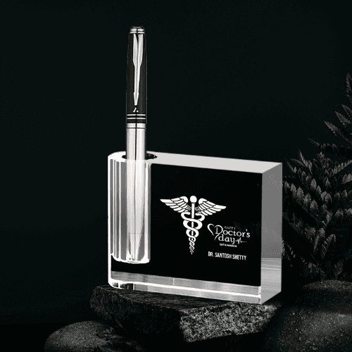 Premium Crystal Pen Stand