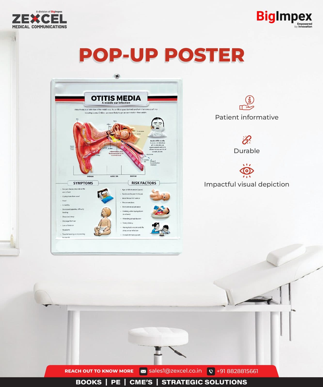 pop-up poster created for Zexcel