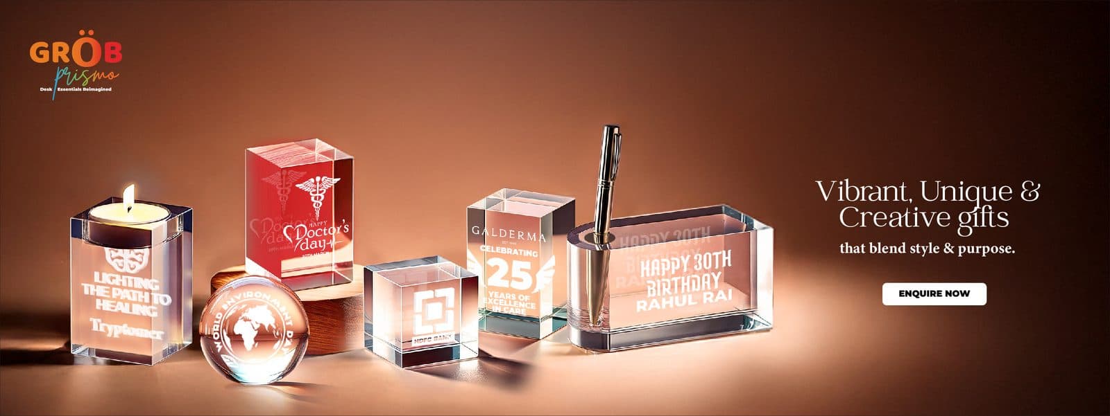 Grob Prismo crystal gifts