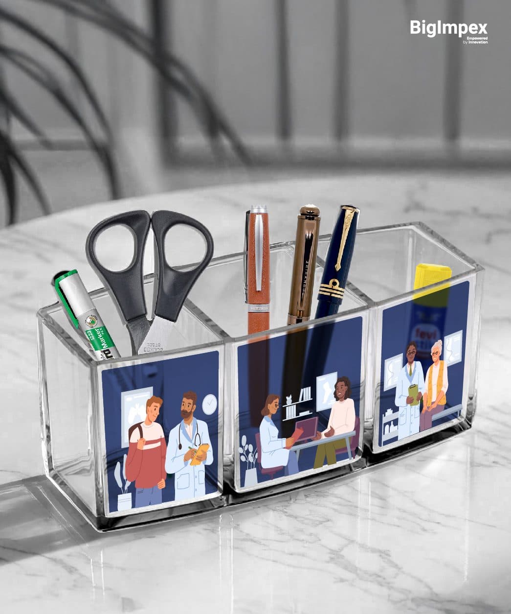 Acrylic Stationery Holder