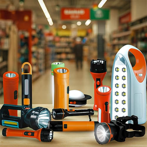 Rechargeable LED Torch Collection