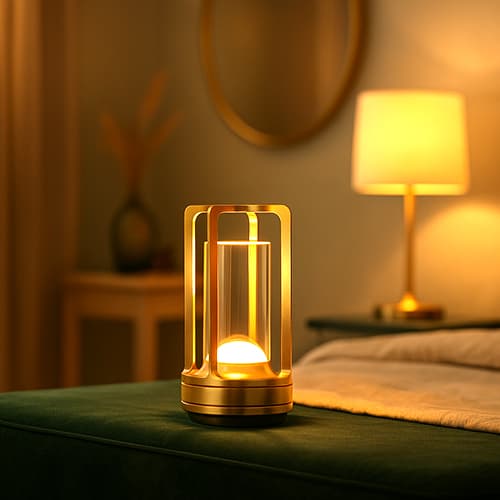 Acrylic table lamp
