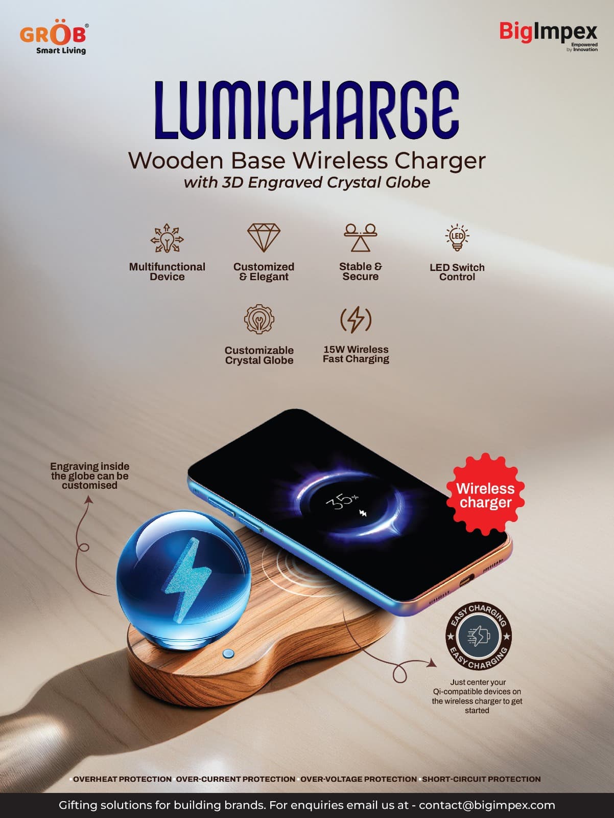 Mobile Charger + Tray
